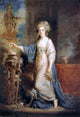 Angelica Kauffmann Portrait of a Woman as a Vestal Virgin Wall Decal