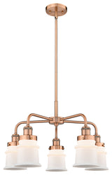 Innovations Canton 5 23.25" Chandelier Antique Copper