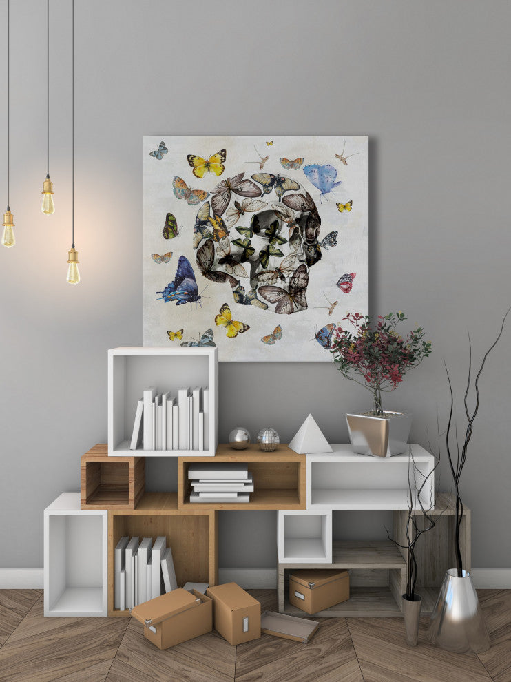 "Think Different" Painting Print on Wrapped Canvas, 32x32