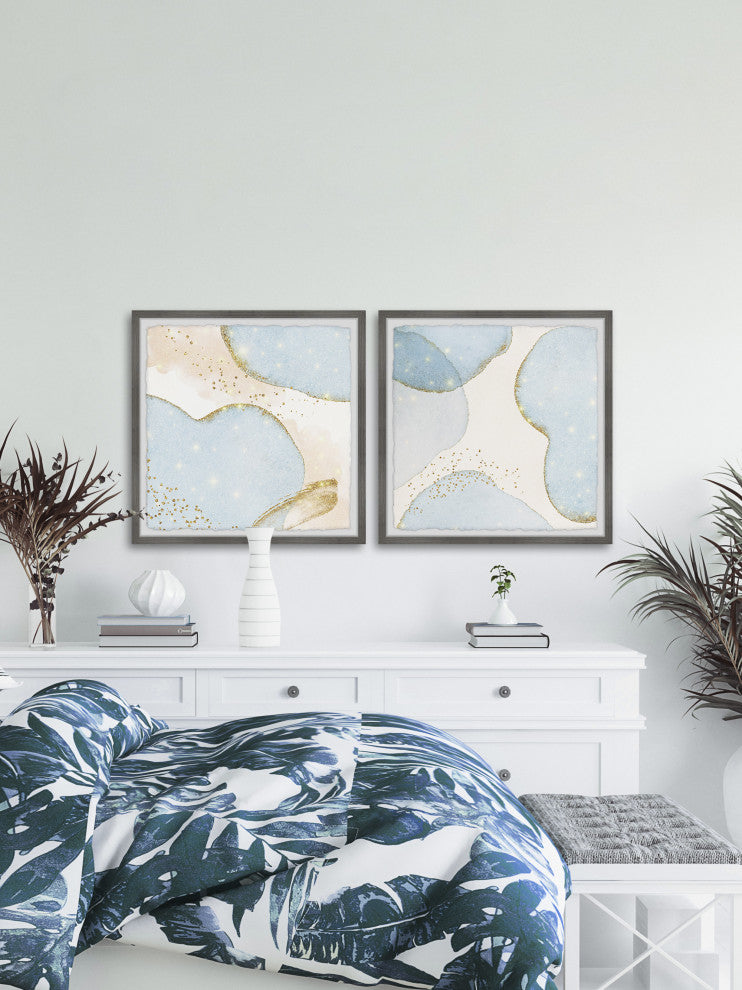 Freedom Pass Diptych, 2-Piece Set, 24x24 Panels
