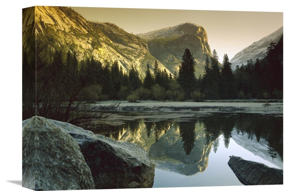 "Mt Watkins In Mirror Lake, Yosemite National Park, California" Artwork