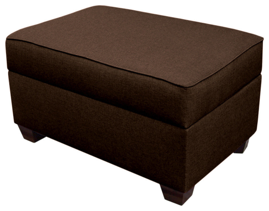 Duobed 24"x36" Storage Ottoman, Espresso