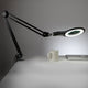 Brightech Lightview Desk Lamp with Clamp, 5 Diopter Glass Lens, Black