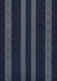 Nautisk Trellis Stripe Machine-Washable Area Rug, 9 X 12