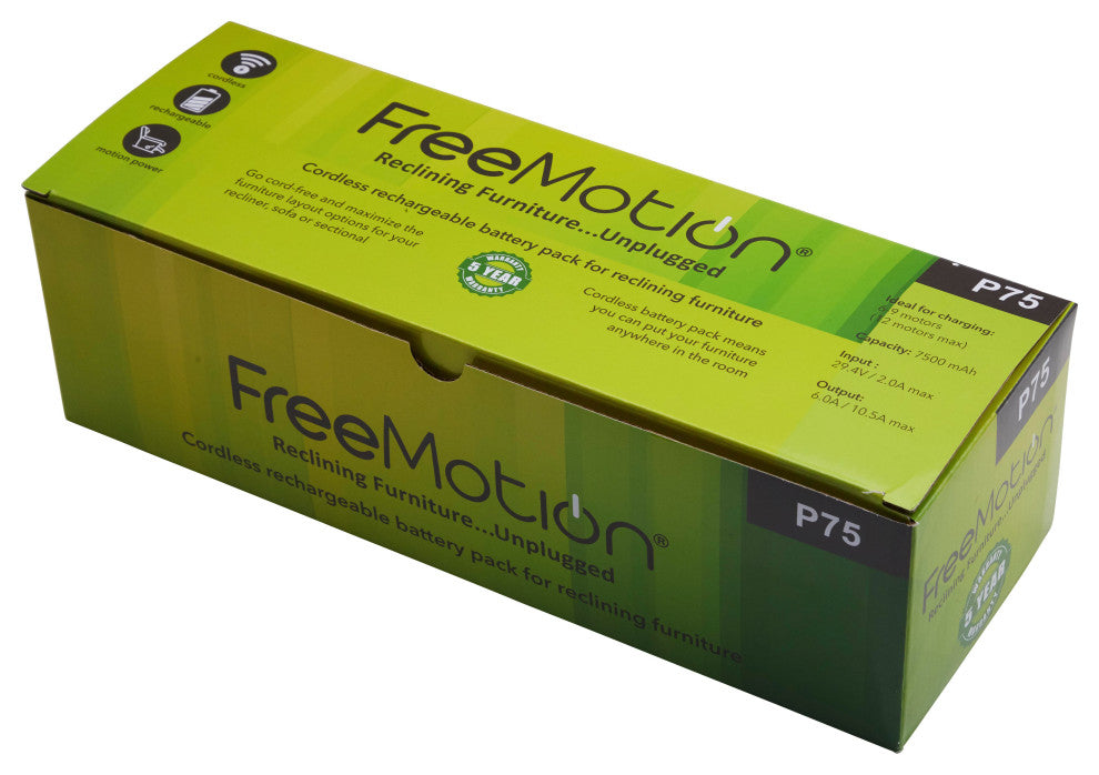 Parker Living Freemotion 7500 mAh Battery