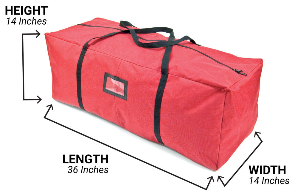 Multi Use Christmas Decoration Storage Bag 36"