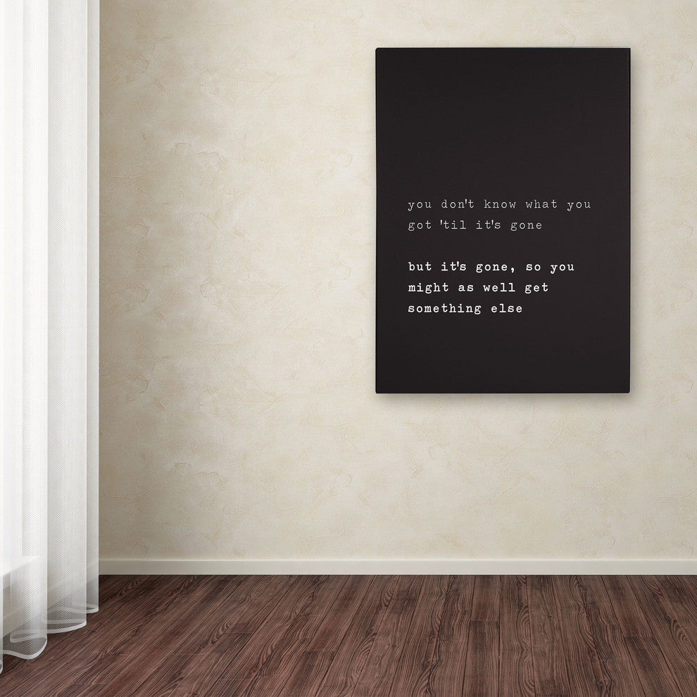 'Get Something Else' Canvas Art by Megan Romo
