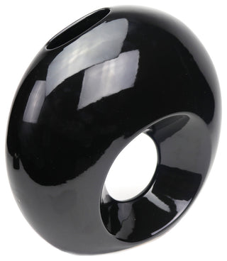 Global Ceramic Vase Black