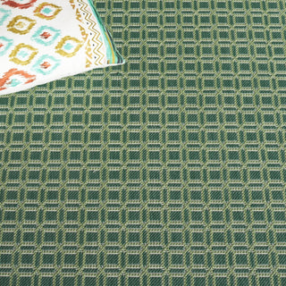 Safavieh Terrace Collection TER808 Rug, Dark Green/Light Green, 8'x10'