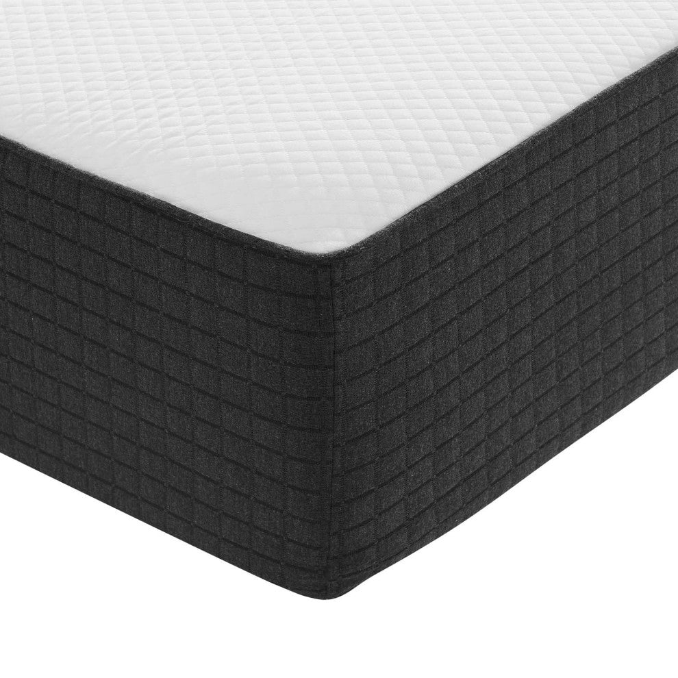 Aveline 14" Memory Foam King Mattress, White