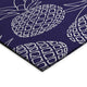 Indoor/Outdoor Kendall KE6 Navy Machine Washable 1'8" x 2'6" Rug