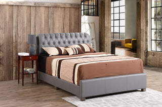 Bed, Gray, King