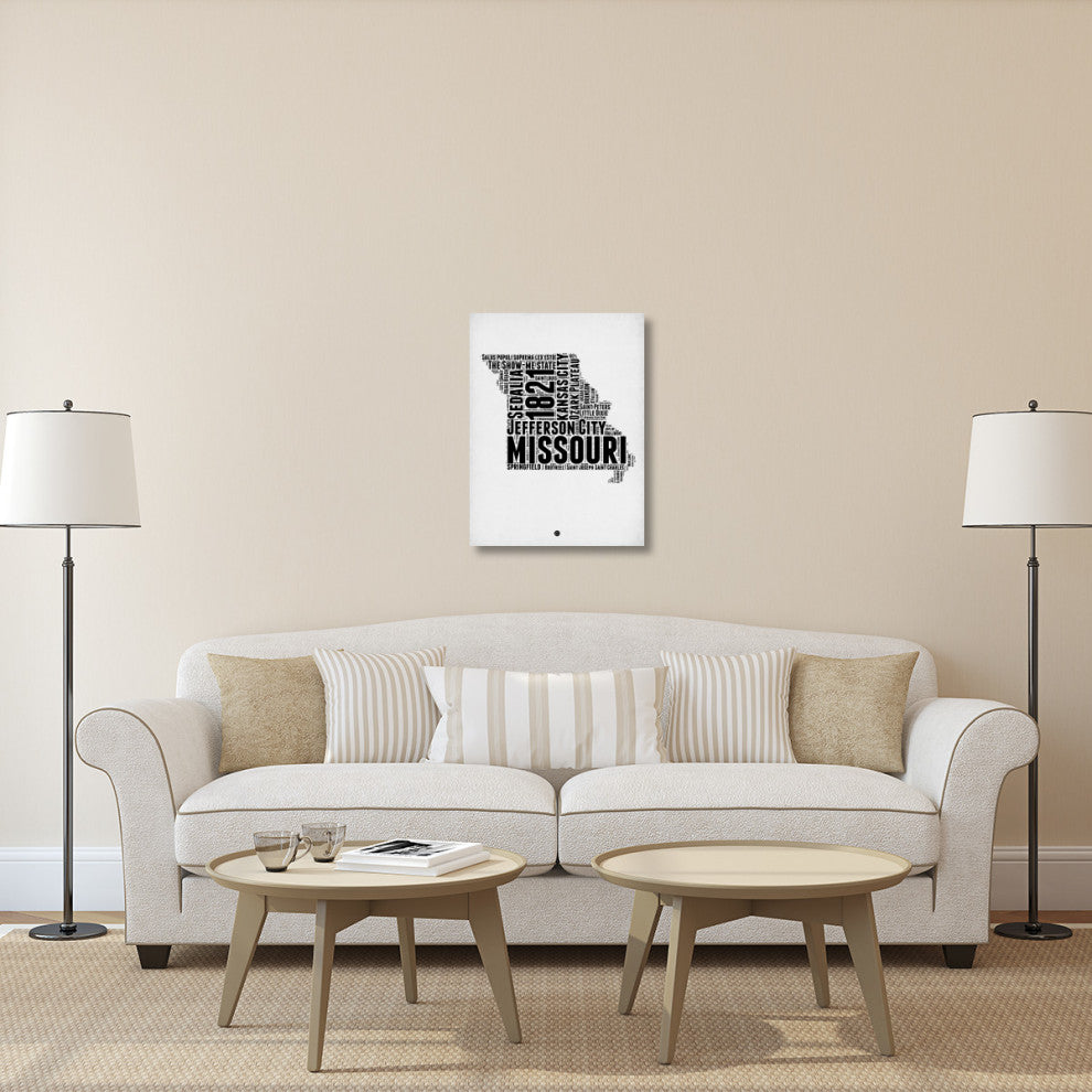 "Missouri Word Cloud 2" Fine Art Print