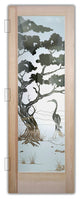 Interior Prehung Door or Interior Slab Door - Bonsai Egret - Douglas Fir...