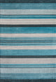 Duxbury Gradient Ticking Striped Blue/Navy 8'x10' Area Rug