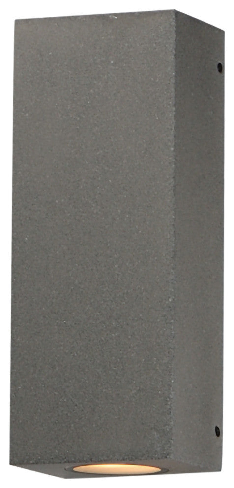 ET2 E14374 Pilar 2 Light 13" Tall LED Outdoor Wall Sconce - Greystone