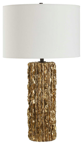 Uttermost Echo Golden Table Lamp