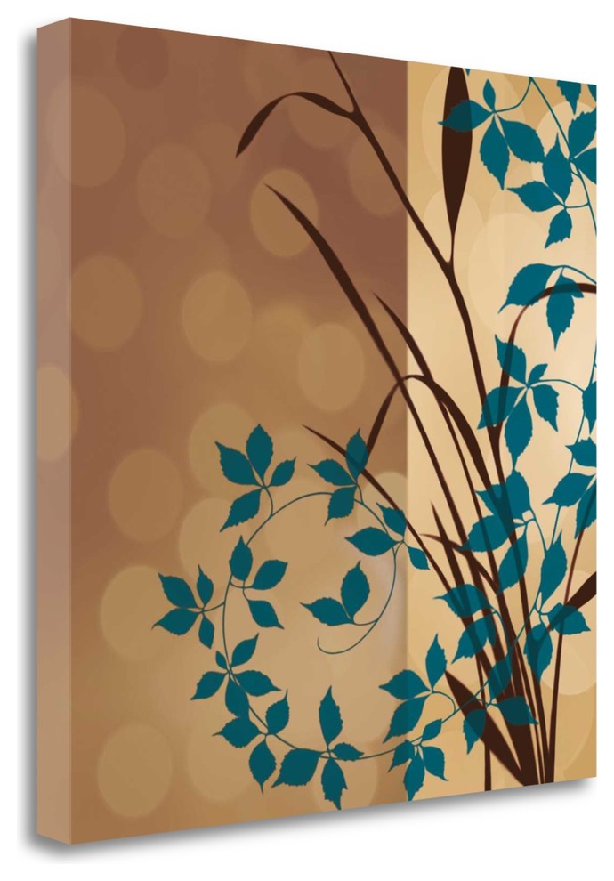 "Sunset Blueprint II" By Edward Aparicio, Giclee Print on Gallery Wrap Canvas