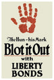 "WWI: Blot It Out" Digital Paper Print, 34"x50"