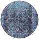 Ahgly Company Indoor Round Mid-Century Modern Area Rugs, 4' Round
