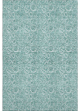 Premium Machine Washable Mayfield AMF662 Teal 9' x 12' Rug