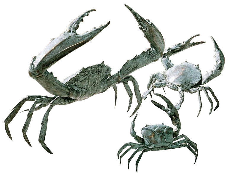 Crabs Statues, Set of 3