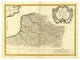 "Flandre francoise, Artois, Picardie, Boulenois, 1785" Paper Art, 32"x24"