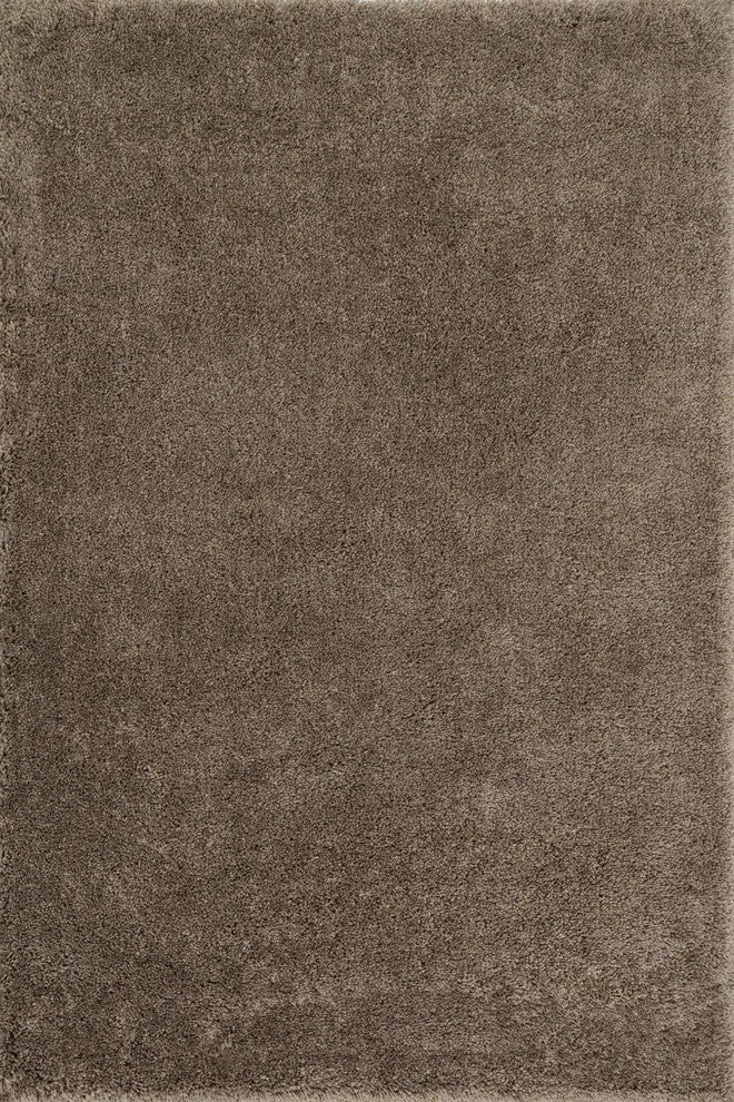 Soft Plush 2" Pile Cozy Shag Area Rug by Loloi, Taupe, 5'x7'6"