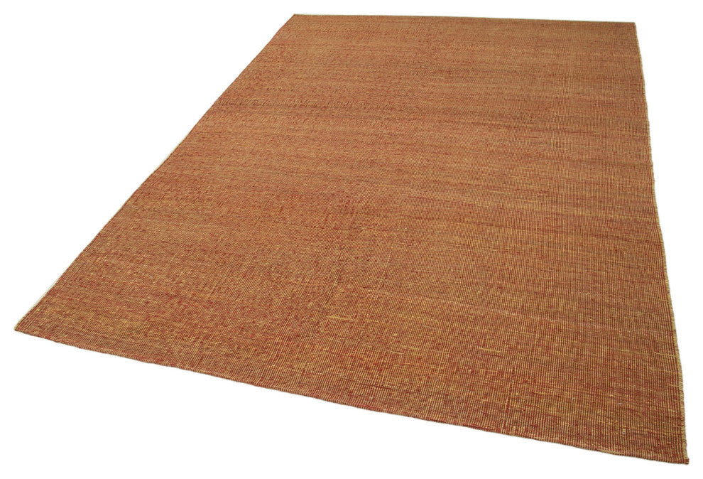 Rug N Carpet - Hand-knotted Oriental 6' 4'' x 9' 0'' Flatweave Wool Kilim Rug