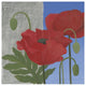 "More Poppies" Digital Paper Print by Kathrine Lovell, 38"x38"