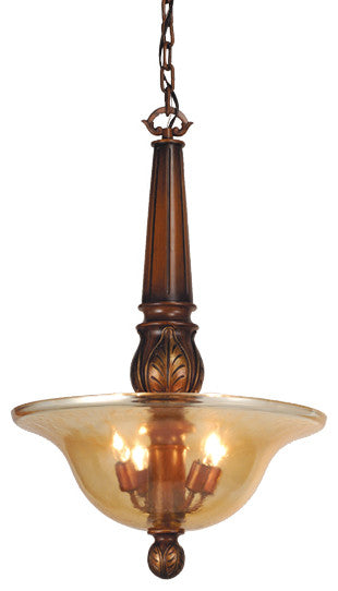Meyda Lighting 71465 20"W Kendall Inverted Pendant