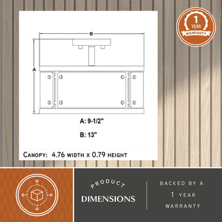 Wilder 3-Light Matte Black Modern Drum Semi Flush Mount Ceiling Fixture Entryway