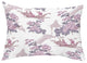 China Old 14"x20" Floral Decorative Outdoor Pillow, Purple