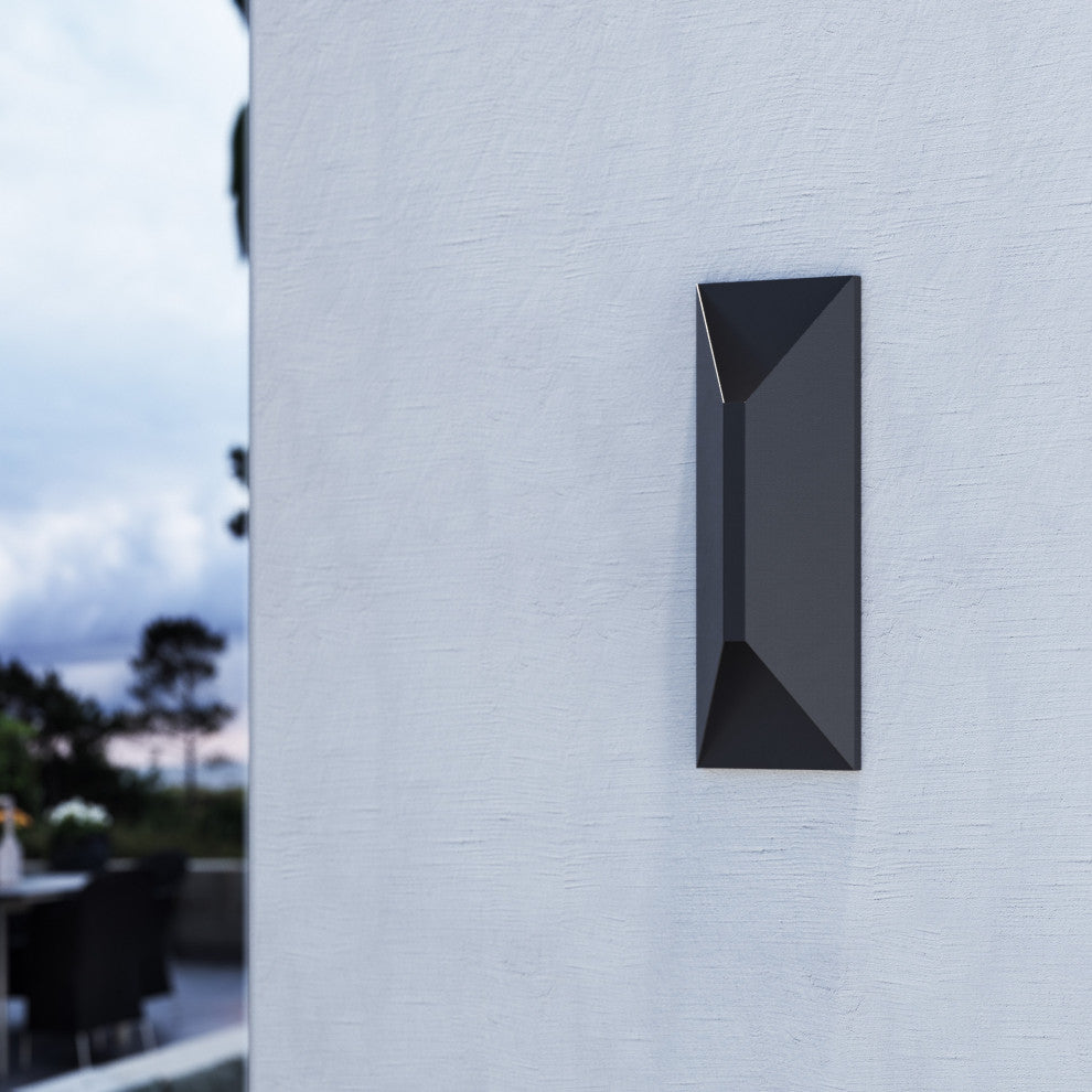 LED Outdoor Wall Fixture, 11W, COBLED 3000K 850LM