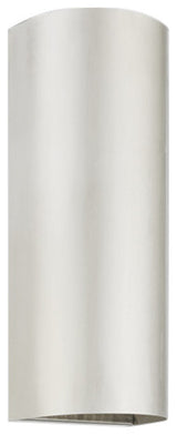 Bond 1 Light Brushed Nickel Outdoor/Indoor  ADA Large Sconce