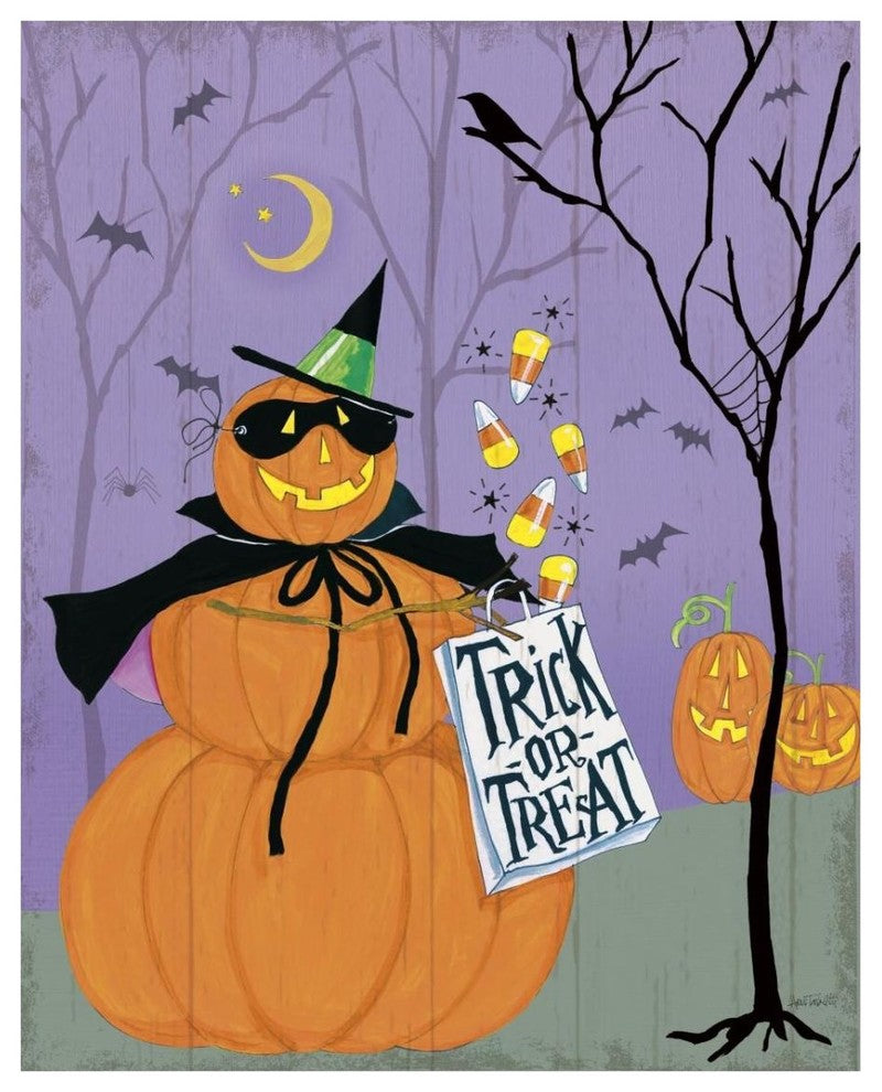 "Happy Haunting II" Digital Paper Print by Anne Tavoletti, 24"x30"