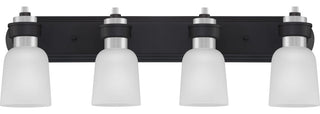Quoizel CRD8630BN Four Light Bath, Brushed Nickel Finish