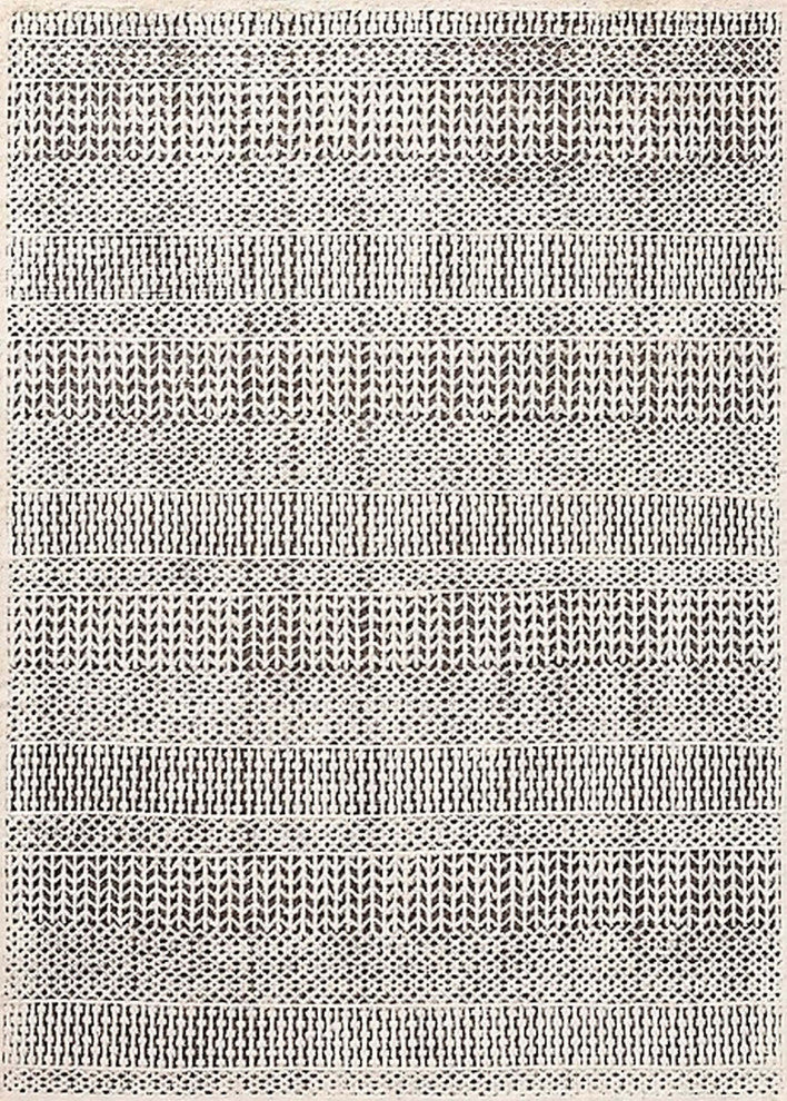 Ahgly Company Indoor Rectangle Mid-Century Modern Area Rugs, 3' x 5'