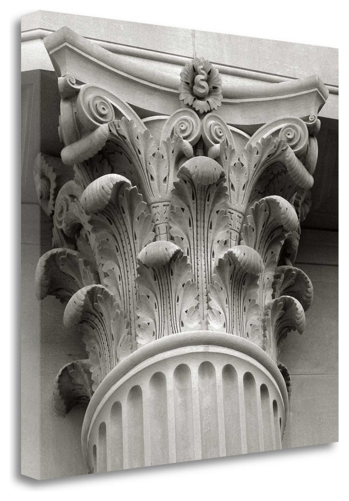 "Architectural Detail III" By Jeff, Giclee Print on Gallery Wrap Canvas