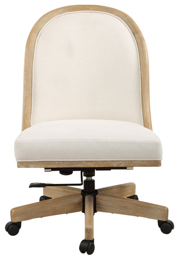 Uttermost - 23799 - Desk Chair - Lithe - Light Oak With Natural