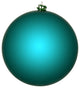 Vickerman N590841Dsv 3" Dark Teal Shiny Ball Ornament, 12 Per Bag