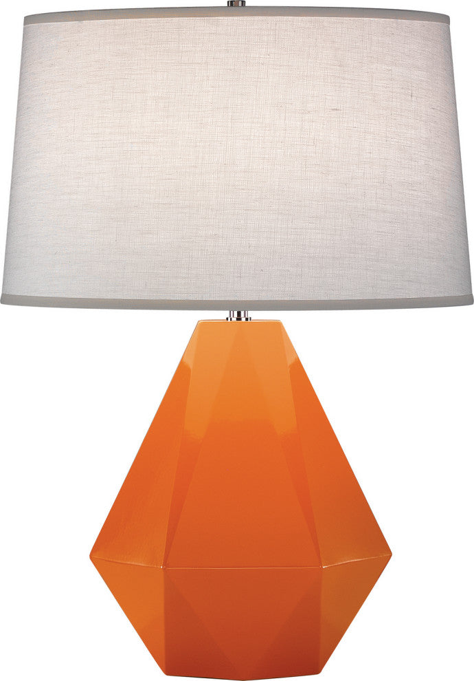 Robert Abbey RA-933 1-Light Table Lamp, Delta