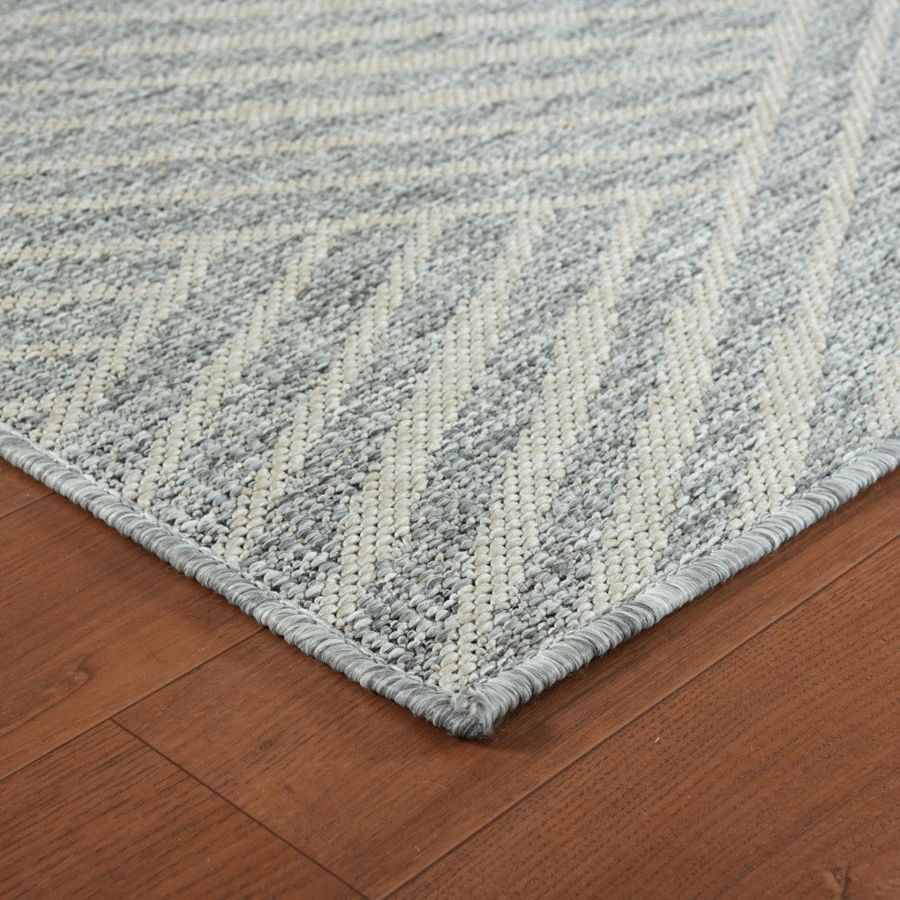 Maryland Abbel Runner, Cream, 2'4" x 8', Geometric