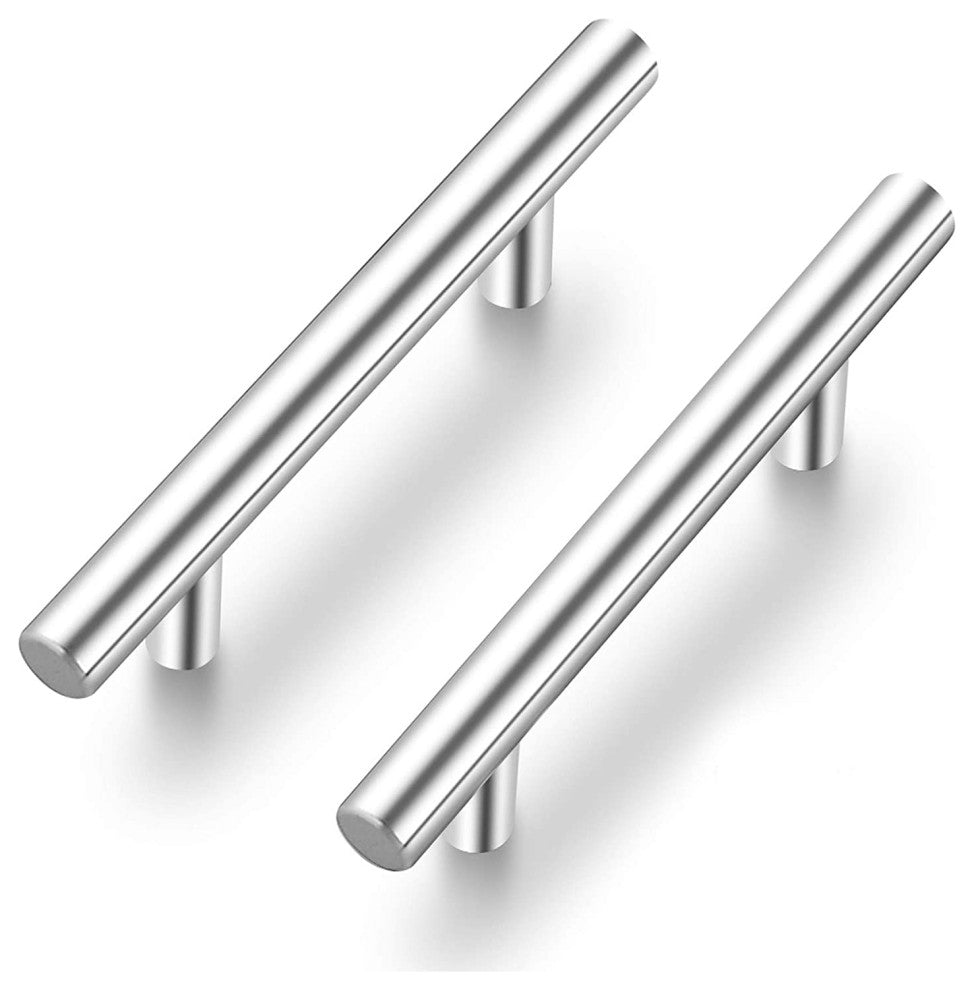 Brushed Nickel Stainless Steel 5'' Cabinet Pulls, 1 Piece Set