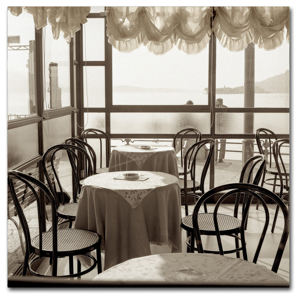 Alan Blaustein ''Piedmont Caffe I'' Canvas Art, 18x18