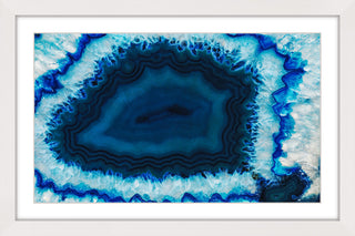 "Blue Anger" Framed Art Print