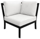 kathy ireland Madison Ave. Corner Sofa in Alabaster