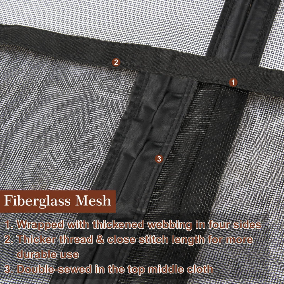 Magnetic Screen Door, Fits Sliding Door Size 60" X 80"