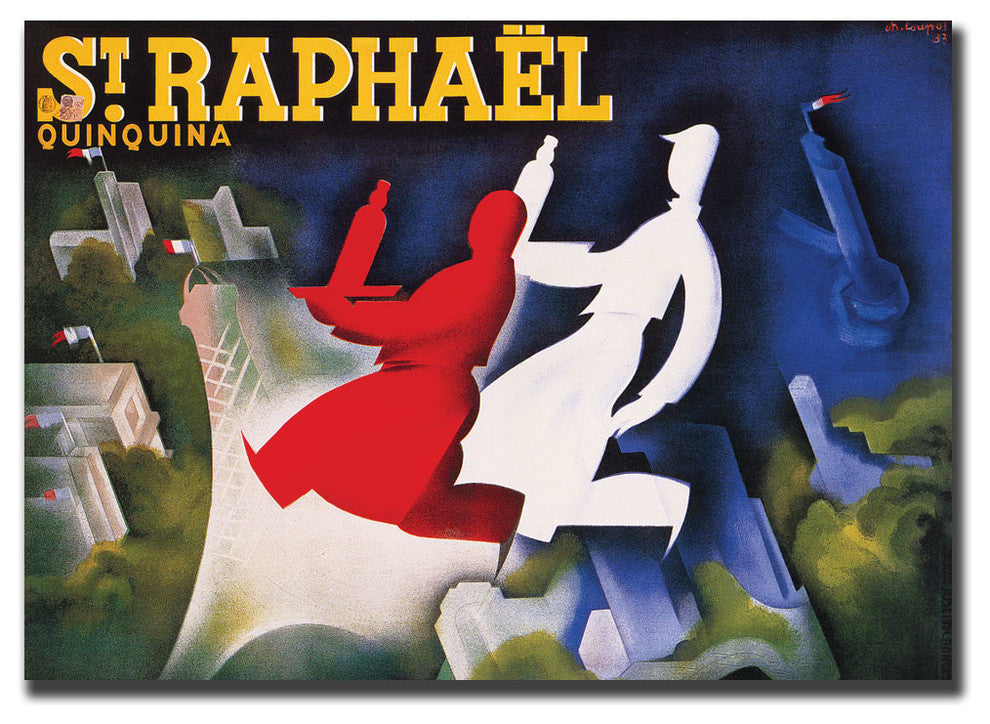 'St. Raphael Quinquina' Canvas Art