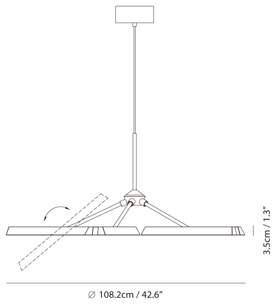 Konnect Pendant PL10, Gold